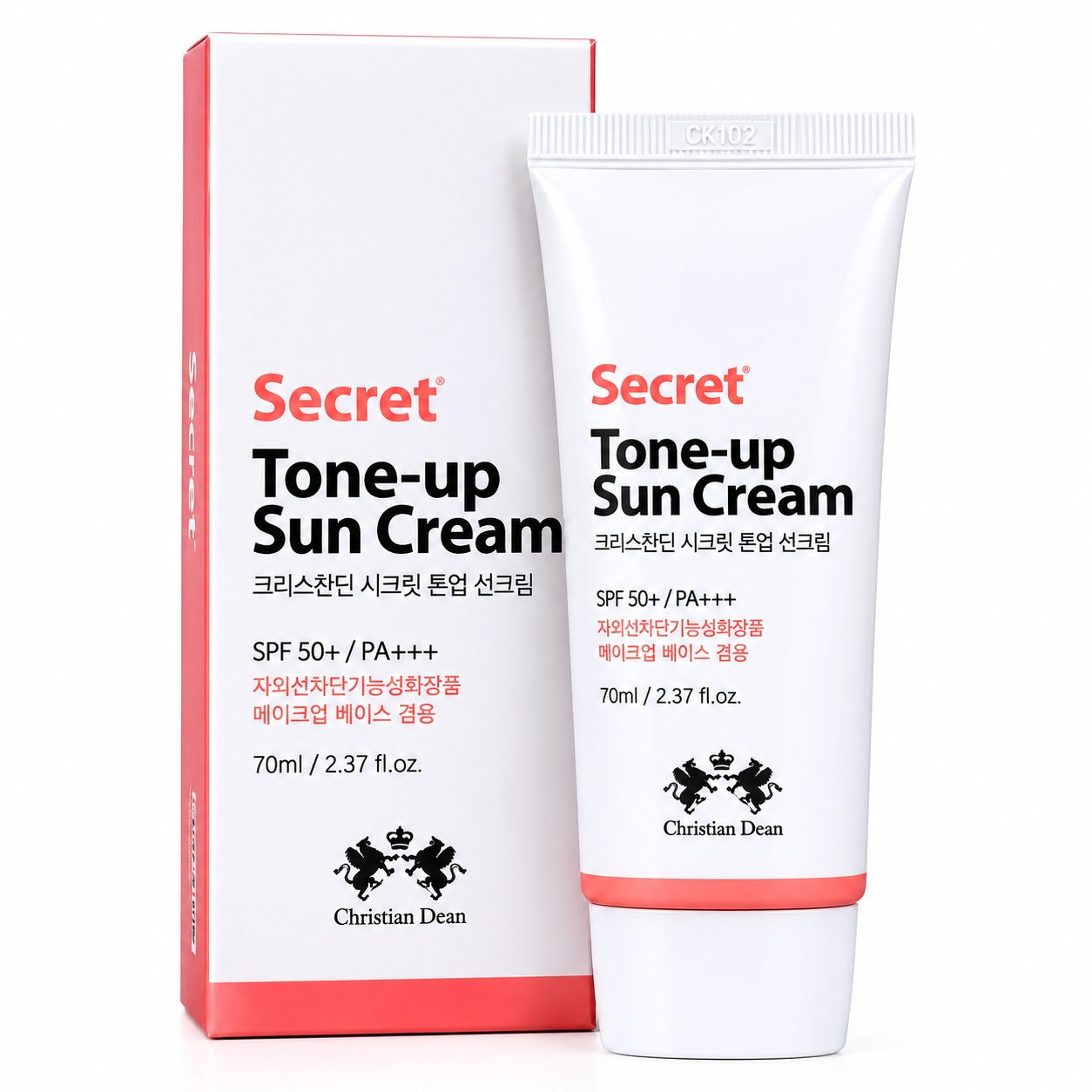 Christian Dean Secret Tone Up Sun Cream – 70ml
